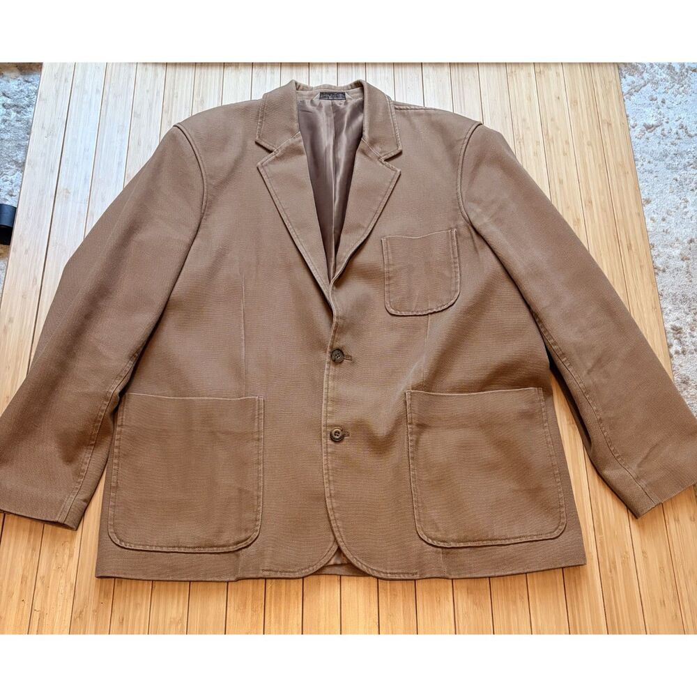Duluth Trading Co. Men's Firehose Canvas Presentation Jacket Blazer Coat XL
